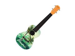 Kealoha Graphic Concert Ukulele 24-5 - Hawaii Palms