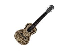 Kealoha Graphic Concert Ukulele 24-17 - Face Art