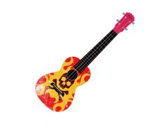 Kealoha Graphic Concert Ukulele 24-18 - Skull and Cross Bone