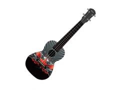 Kealoha Graphic Concert Ukulele 24-20 - Red Star