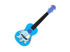Kealoha Graphic Concert Ukulele 24-53 - Blue Elephant