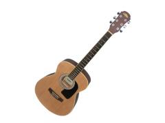 Aria Folk Acoustic Guitar Natural Satin Finish