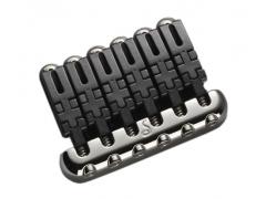 Schaller Hannes Guitar Bridge Ruthenium Finish