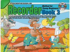 Progressive Recorder Method for Young Beginner Book 3 & CD - 11825