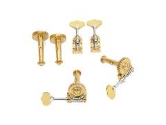 Rubner Double Bass Machine Heads French Gold Deluxe