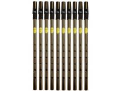 Feadog Irish Whistle Box of 10 - Nickel C