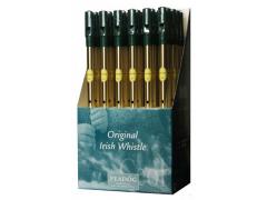 Feadog Irish Whistle Box Display of 36 - Brass D