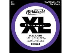 D'Addario Chrome 11-50 Jazz Light - ECG24