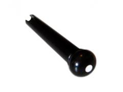 Bridge Pin Black with White Dot
