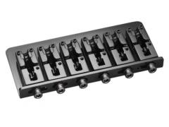 Schaller 2000 Series 6 String Bass Guitar Bridge 23363 Black