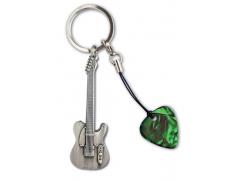 Grover Allman Guitar Keyring - Tele Electric Guitar