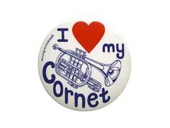 Badge - I Love My Cornet