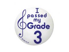 Badge - I Passed My Grade 3