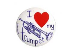 Badge - I Love My Trumpet