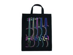 Music Shopping Bag - Four Colour Violins