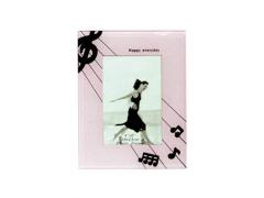 Picture Frame Perspex Pink Notes