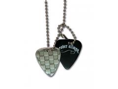 Grover Allman Guitar Pick Necklace - Checkerboard