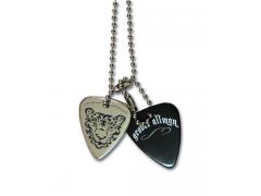 Grover Allman Guitar Pick Necklace - Tiger Pick