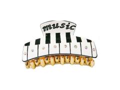 Hair Clip - Piano Keys