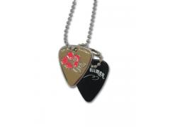 Grover Allman Guitar Pick Necklace - Flower