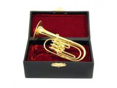 Miniature Brass Baritone Horn Small