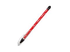 Ball Point Pen with Lid - Red with Quavers