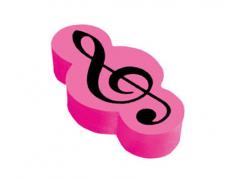 Eraser "Treble Clef" Design