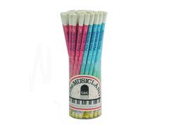 Flexible Pencil with Eraser - Pure Melody Tub of 50