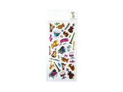 Stickers - Assorted Musical Instruments