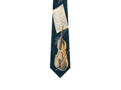 Necktie Silk - Violin