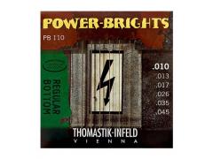 Thomastik-Infeld Power Brights Regular Bottoms PB110 - 10-45 Medium Light