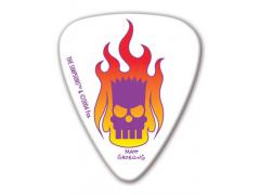 The Simpsons Guitar Picks Bart Flame 25 Pk