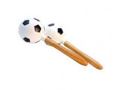 Maracas - Plastic Soccer Ball 5cm Diameter