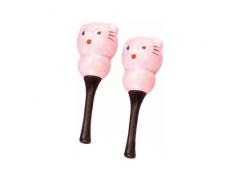 Maracas - Plastic Kiki Bear Pink