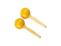 Maracas - Plastic Mini with Wood Handle