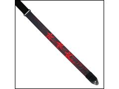 Colonial Leather Tattoo Strap - Star Red