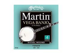 Martin Vega Tenor Banjo Nickel Wound - 9-30 Light