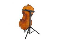 Cello Stand with Endpin Holder Black