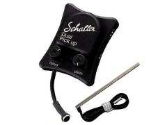 Schaller Dual Soundhole Pickup with 747 Under Saddle Bridge