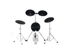 Drum Practice Kit Oufit - 5 Piece includes Bass Drum Pedal