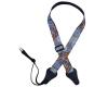 Aboriginal Art Ukulele Strap Bush Camp