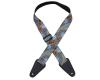 Colonial Leather Aboriginal Art Guitar Straps - Bush Camp