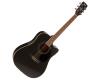 Cort AD880CE-BK Acoustic Cutaway Guitar with Pickup Black