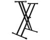 On Stage Classic Double X-Braced Keyboard Stand