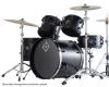 Dixon Fuse Limited Series 5-Pce Drum Kit in Blade Black