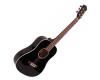 Odessa Travel Acoustic Guitar in Black Gloss Finish