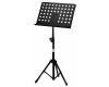 On Stage Orchestral Sheet Music Stand with Holed Bookplate