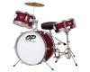 Opus Percussion 3-Piece Junior Drum Kit Wine Red