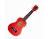 Kealoha UK40 Soprano Ukulele Red with Bag