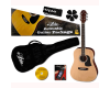 Aria Acoustic Guitar Package Natural